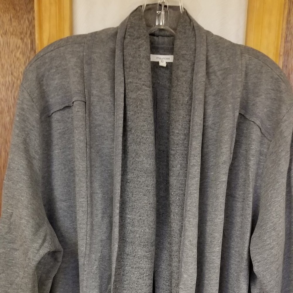 Maurices Gray Cardigan